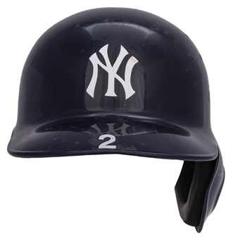 2013-14 Derek Jeter New York Yankees Game Used Batting Helmet (JT Sports)